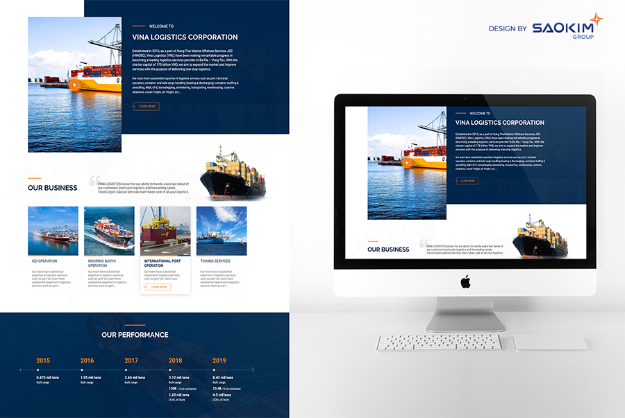 VINA LOGISTICS CORP - Design Website Vina Logistics Corporation